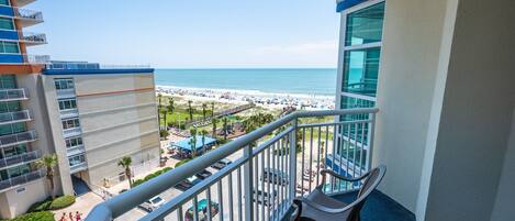 Large Balcony with View of the Ocean