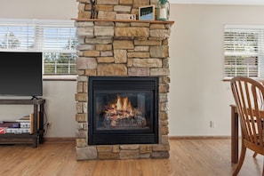Gas Fireplace for Those Cozy Winter Nights