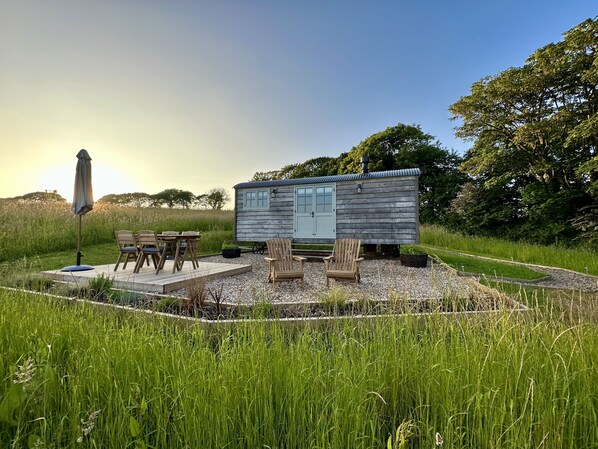 New for 2023 with just 1 hut set in 2 acres - this is the ultimate private spot.