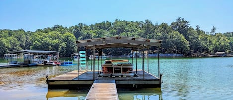 Private Dock with Boat Rental Available, inquire for pricing.