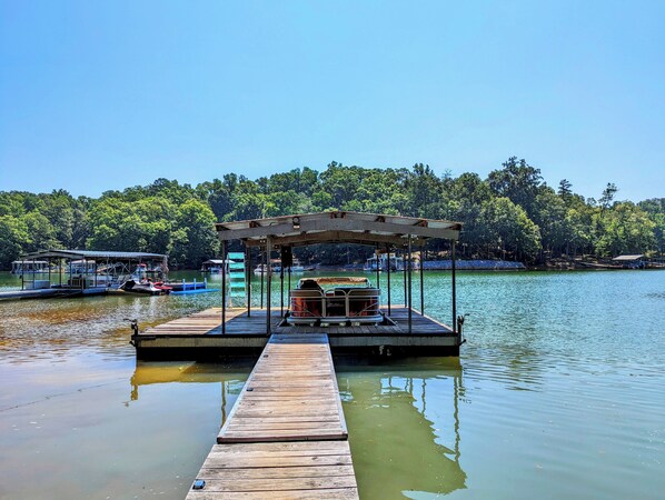 Private Dock with Boat Rental Available, inquire for pricing.