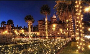 Beautiful old Flagler Hotel in Old City.