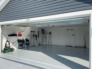 2 car garage with 