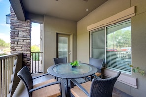 Private Balcony | Outdoor Dining Area | Pets Welcome | Free WiFi