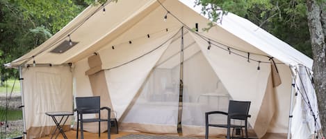 Welcome to your "Farmstay Glamping Tent"