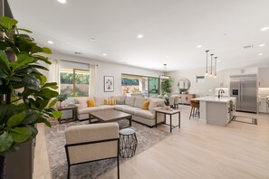 Great Room with 85" TV