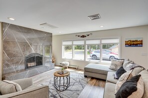 Living Room | Main Level | Free WiFi | Central A/C & Heating