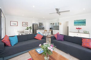 Open concept living area