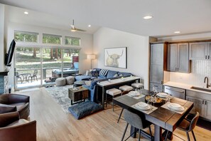 Dining Area and Living Room