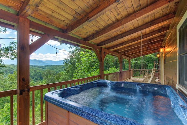 Bain à remous extérieur