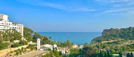 Playa,Pista de tenis,Vista marítima