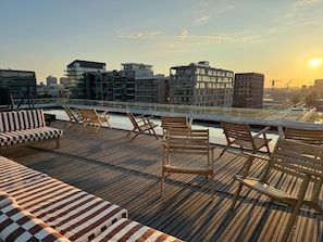 Rooftop pool