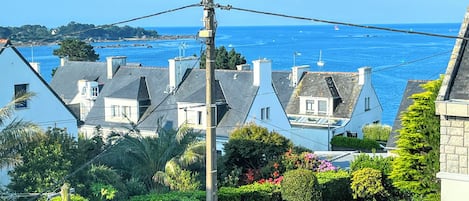 Vue depuis les chambres du haut cÎté mer