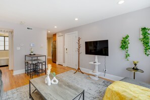 Living Room | Free WiFi | Roku TV | Central A/C & Heat | Pets Welcome w/ Fee