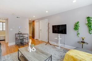 Living Room | Free WiFi | Roku TV | Central A/C & Heat | Pets Welcome w/ Fee