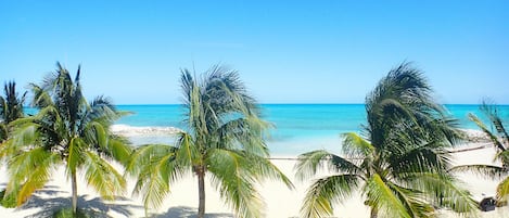 Vista para praia/oceano