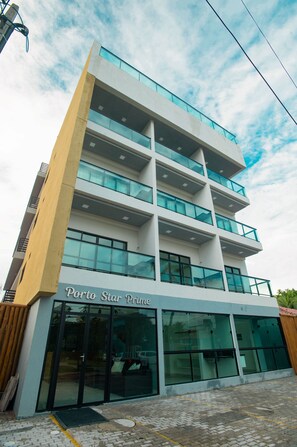 Fassade der Unterkunft