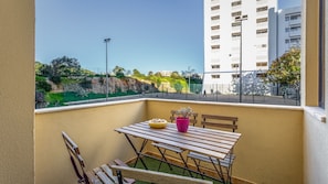 Turn imagination into reality and enjoy a glass of good wine, a book, a fantastic meal, or just the fresh Algarve air on this cozy balcony #summer #algarve #airbnb