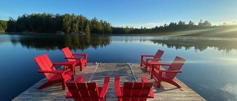 Welcome to Diamond Dock Camp! The perfect Adirondack setting and in any season!