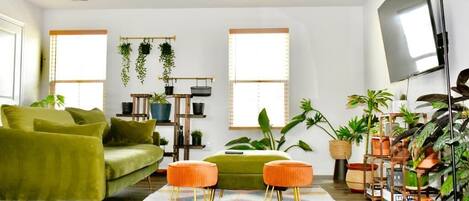 Bright and Beautiful Living Room