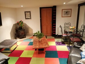 as you see a spacious area to chill