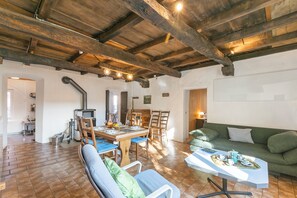 Living and dining room