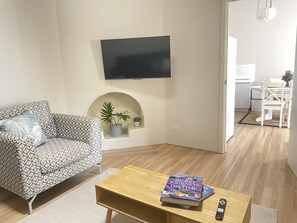 Main Living area with smart Tv 