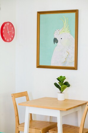 Private dining for two.