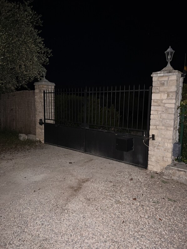 Enceinte de l’hébergement