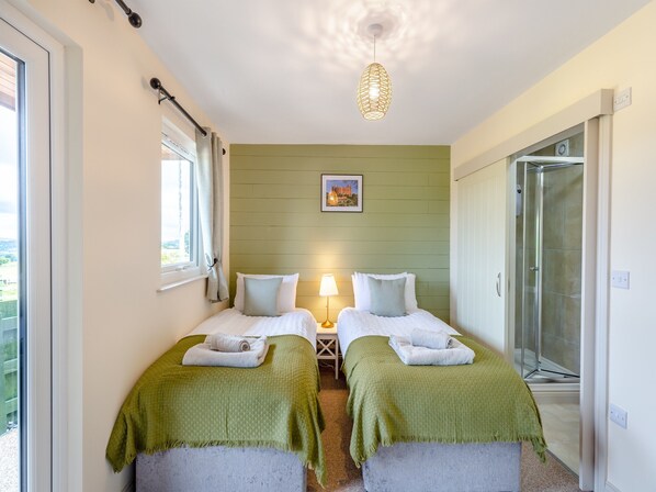 Twin bedroom | The Stables, Forden, near Welshpool