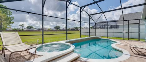 Kissimmee Vacation Rental | 4BR | 3BA | 1,700 Sq Ft | 2 Steps Required