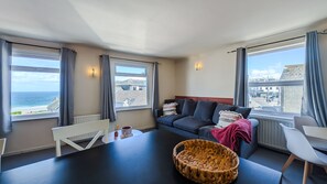 Open Plan Living Area with Sea Views