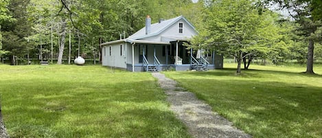 Front of the cottage