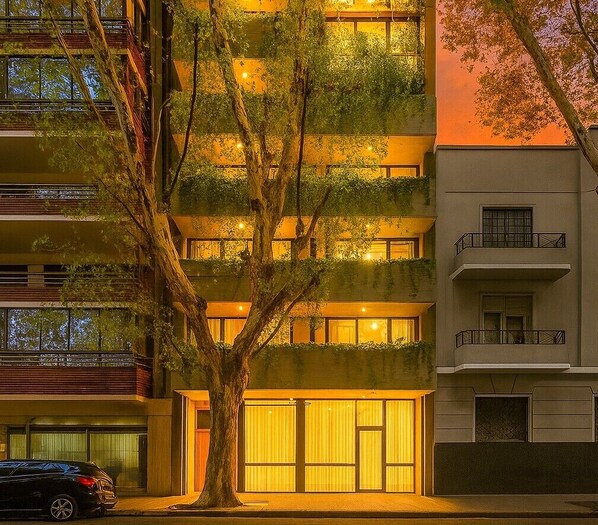 Fassade der Unterkunft