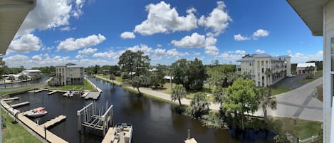 Vue depuis l’hébergement