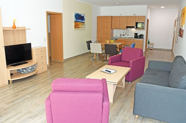 11 schöne 2-Raum-Fewo, Strandlage mit Terrasse