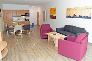11 schöne 2-Raum-Fewo, Strandlage mit Terrasse