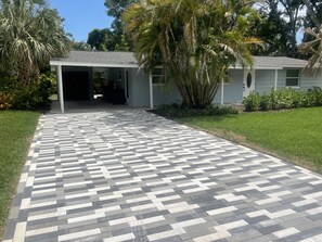 Long driveway 