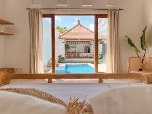 Wake up in the morning and hop right into your 3m x 7m private pool
