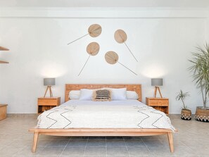 Bedroom @1 King beds with quality mattress in every room