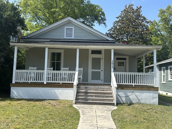 Front of the house