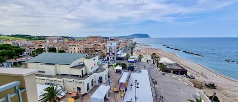 Vue sur la plage/l’océan