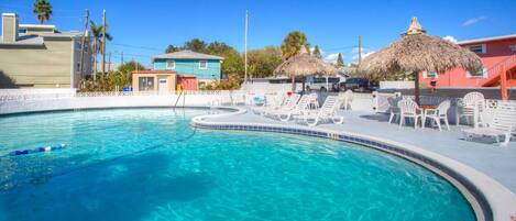 Pool at Sunset Cove, located on beautiful Sunset Beach away from all the crowds and noise.