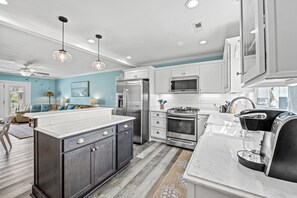 The chef in the family will absolutely love this fabulous updated kitchen.