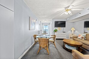 Plenty of space in this living room to gather and spend time together!