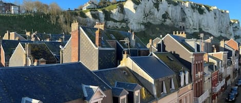 Vue sur la falaise