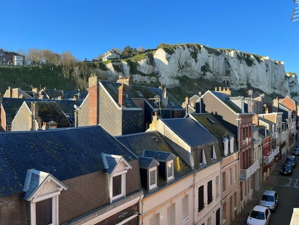 Vue sur la falaise