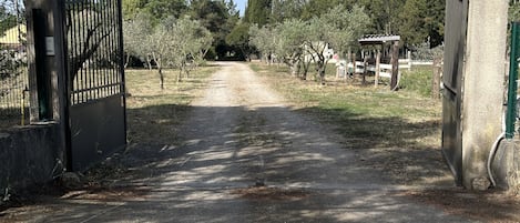 Enceinte de l’hébergement