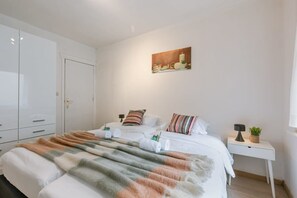 Spacious bedroom