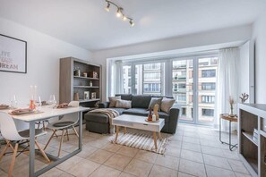Open living room